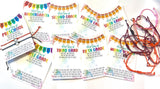 Back to School Gift - Ready Confetti and First Day Bracelet