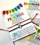 First Day of School Bracelet
