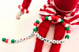 Best Elf Friend - Elf Friendship Bracelet Kit - Christmas Treat Tag