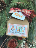 Thanksgiving Name Place Holder Treat Box