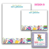 Teacher Notepad/ Notecards - Teacher Appreciation - Ink-credible!