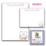 Teacher Notepad/ Notecards - Teacher Appreciation - Ink-credible!