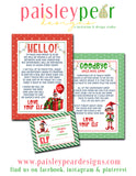 Welcome Elf Package - Christmas Goodies - Elf on the Shelf