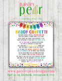 Ready Confetti - Back to School