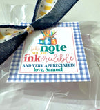 Teacher Notepad/ Notecards - Teacher Appreciation - Ink-credible!