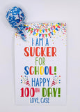 100 Day of School Treat Tags