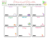 Personalized Flat Notecards - Christmas Special