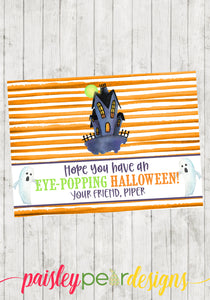 Eye Popping Halloween Tags