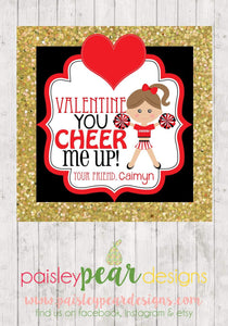 Cheer Me Up - Valentine Tags