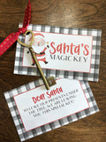 Santa's Magic Key - Christmas Treat Tags