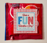 Fun Valentine's Day  - Fun Dip - Valentine Tags