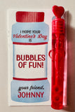 Bubbles of Fun - Valentine's Treat Tag - Digital File Available
