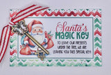 Santa's Magic Key - Christmas Treat Tags