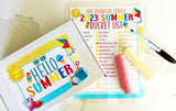 Summer Bucket List - Personalized - Digital File Available