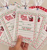 Dear Santa Letter - Packaged with Envelope and Pencil