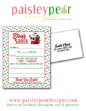 Dear Santa Letter - Packaged with Envelope and Pencil