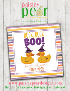 Duck Duck Boo - Assembled with Rubber Duck - Digital Available