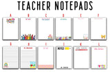 Teacher Notepad/ Notecards - Teacher Appreciation - Ink-credible!