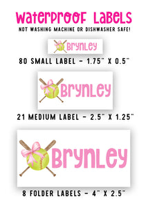 Waterproof Name Labels - Multiple Sizes!