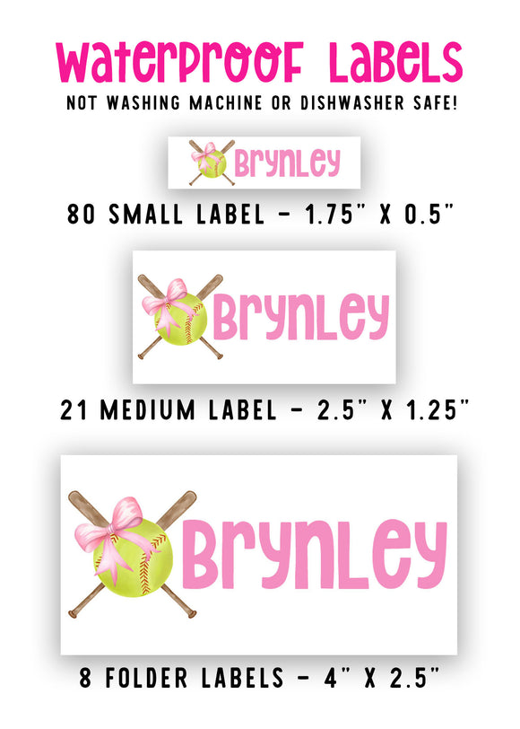Waterproof Name Labels - Multiple Sizes!