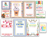 School Year Box - Monthly Teacher Gifts - Gift for each Month of the School Year