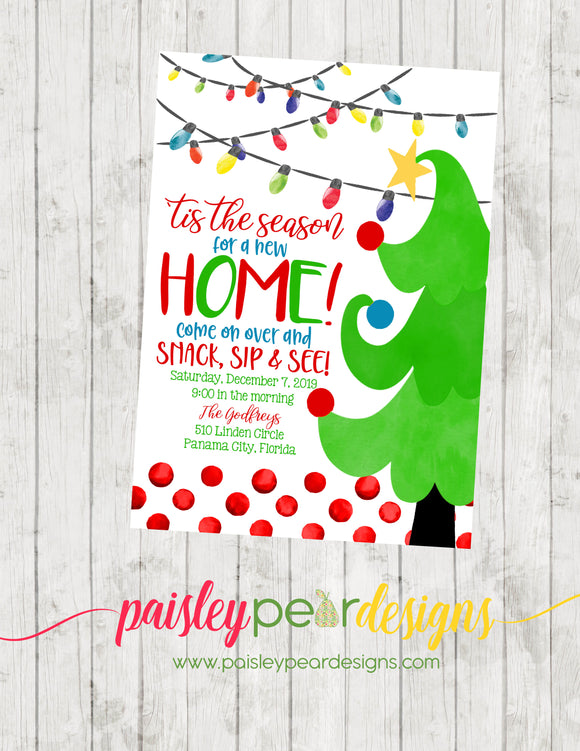 Whimsy Christmas Party - Christmas Party Invitation