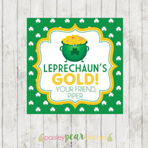 Leprechauns Gold Tag - St. Patrick's Day