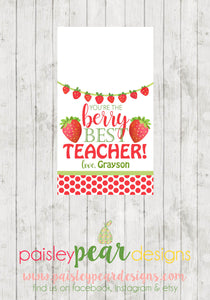 Berry Best - Teacher Appreciation Tags