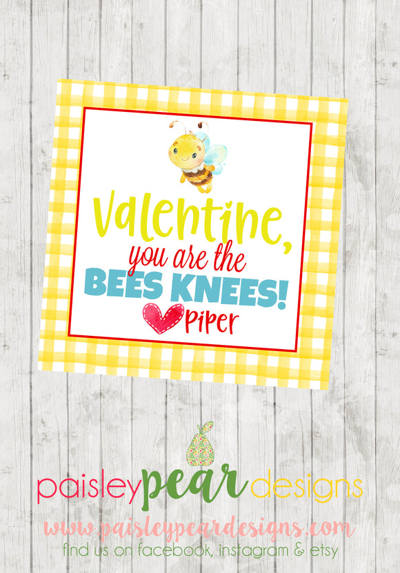 Bees Knees - Valentine Tags