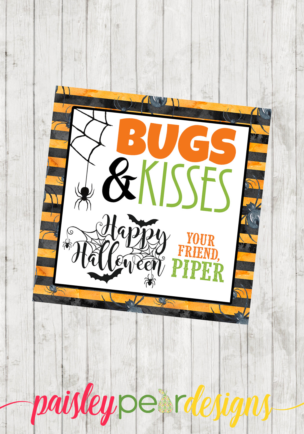 bugs-and-kisses-tag-paisley-pear-designs-and-invites for Bugs And Kisses Free Printable Bugs and Kisses Tag – Paisley Pear Designs and Invites for Bugs And Kisses Free Printable
