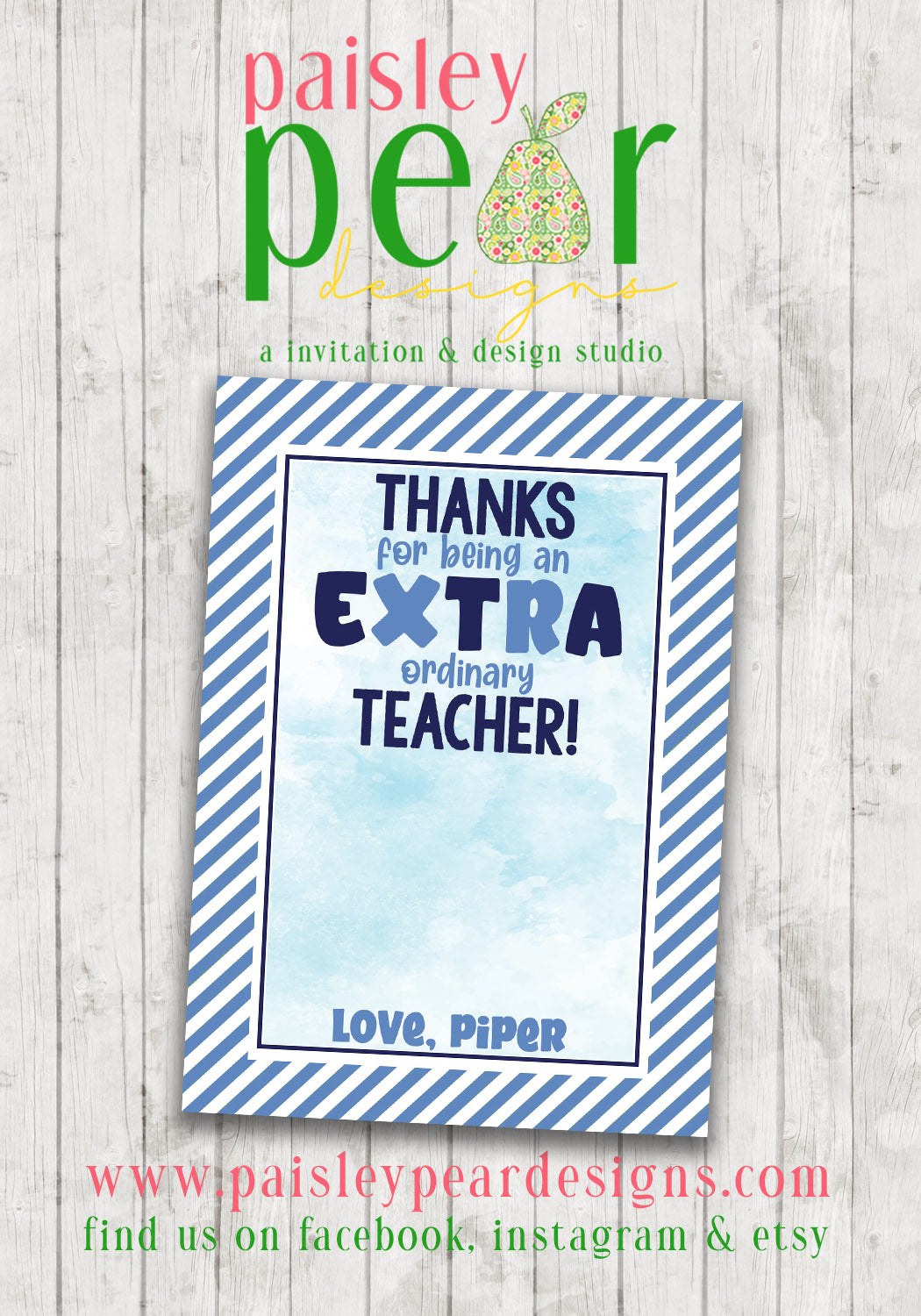 thanks-for-being-extra-gift-set-teacher-appreciation-paisley-pear-designs-and-invites for Teacher Appreciation Extra Gum Printable Free Thanks for being EXTRA - Gift Set - Teacher Appreciation – Paisley Pear Designs and Invites for Teacher Appreciation Extra Gum Printable Free