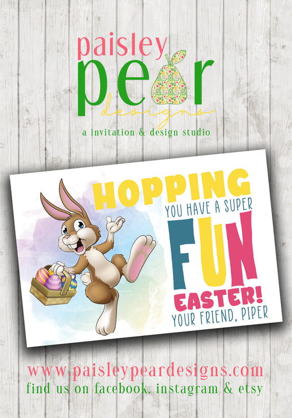 Fun Easter - Easter Treat Tags