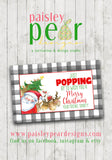 Just Popping By - Christmas Treat Tags