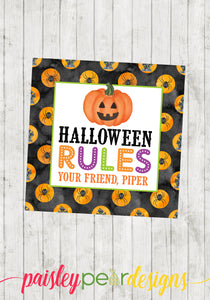 Halloween Rules Tag