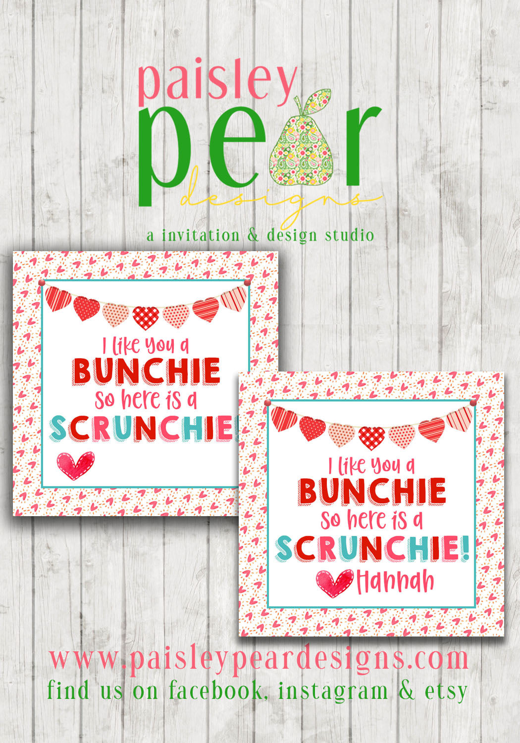 scrunchie-love-you-a-bunchie-valentine-tags-paisley-pear-designs-and-invites
