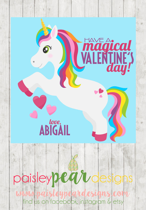 Magical Valentines - Treat Tags