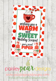 Warm and Sweet Holiday - Christmas Treat Tags