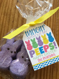 Hangin’ with my Peeps treat tags - Easter