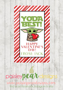 Baby Yoda - Star Wars - Valentine